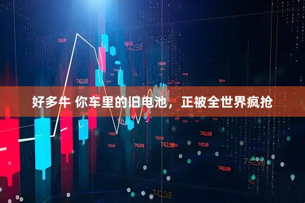 好多牛 你车里的旧电池，正被全世界疯抢
